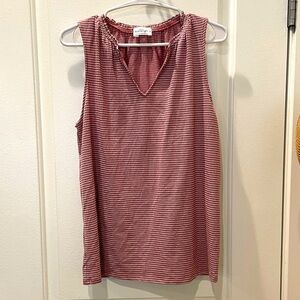 NEW…Kaileigh Sleeveless Patterned Top